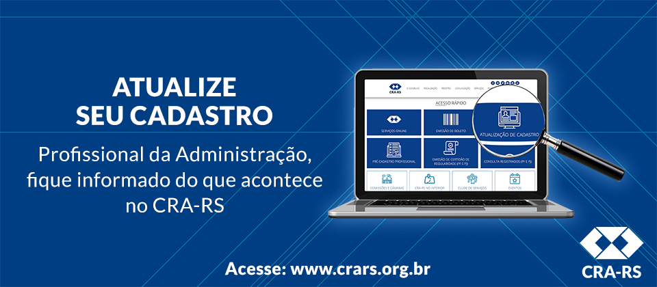 Atualize seu cadastro